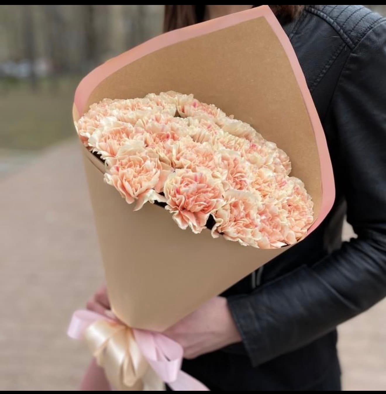 Blush Carnation Bouquet