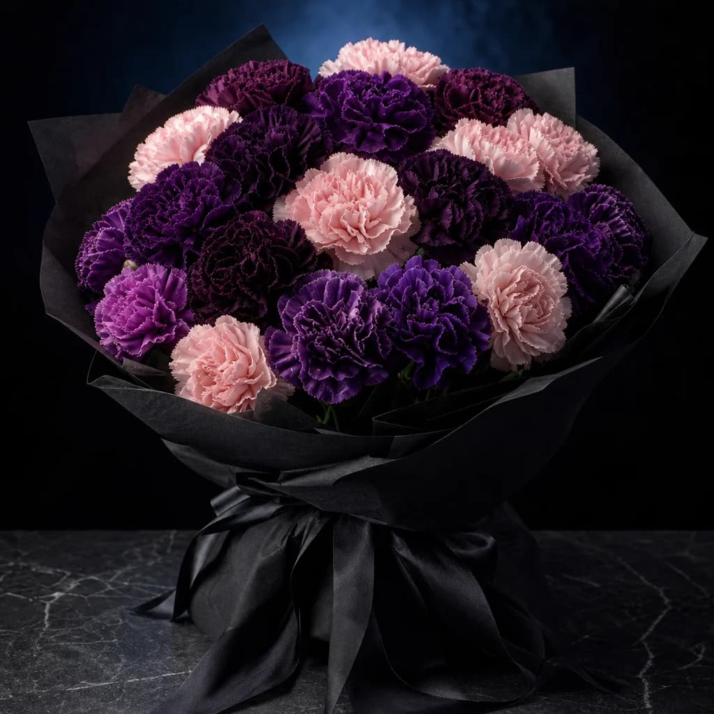 The Noir Midnight — Carnation House Noir Collection